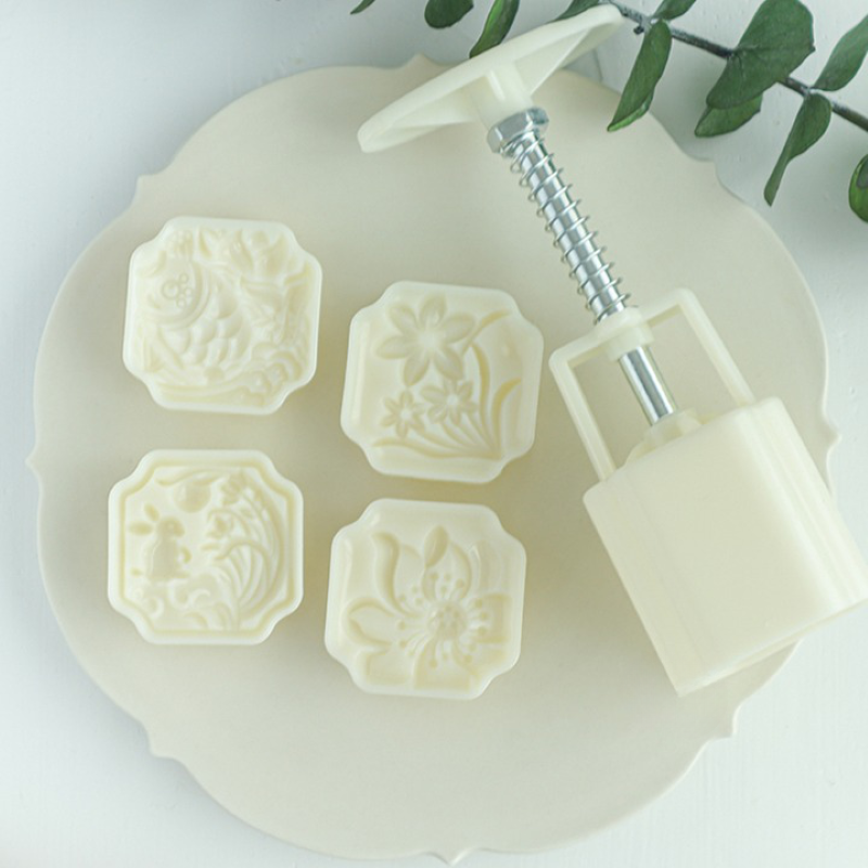 Koi Flower Mooncake Mold