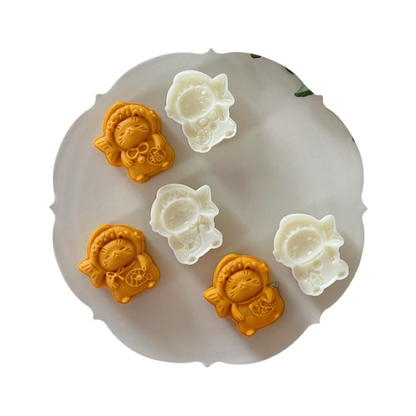 Lucky Cat Mooncake Mold