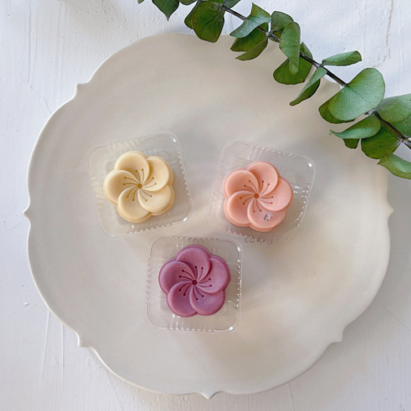 Mini Peach Blossom Mooncake Mold