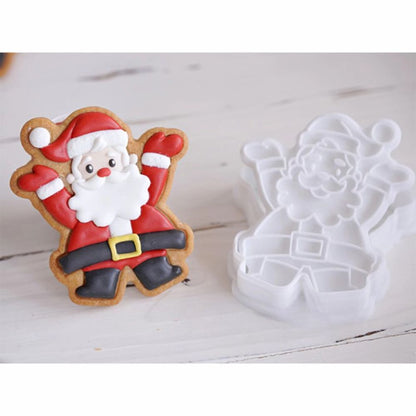 New Santa Claus Cookie Mold