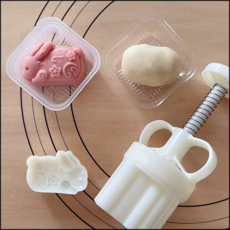 Rabbit Shaped Pastry Mooncake Mold