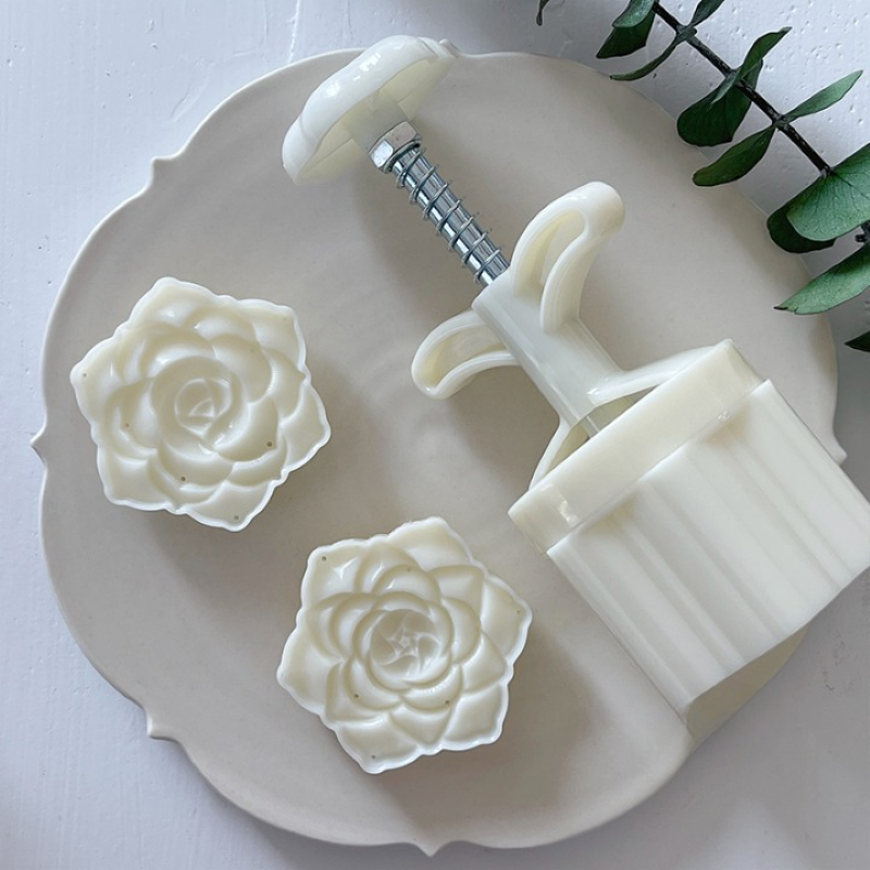 Rose Flower Mooncake Mold