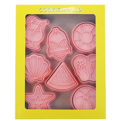 Summer Cookie Mold Set