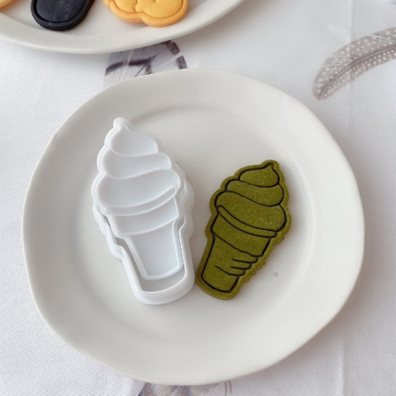 Summer Ice Cream Shaped Cookie Mold