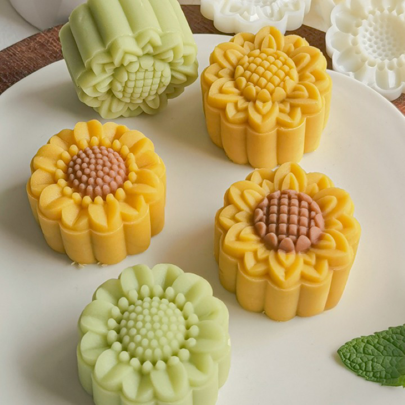 Sunflower Mooncake Mold