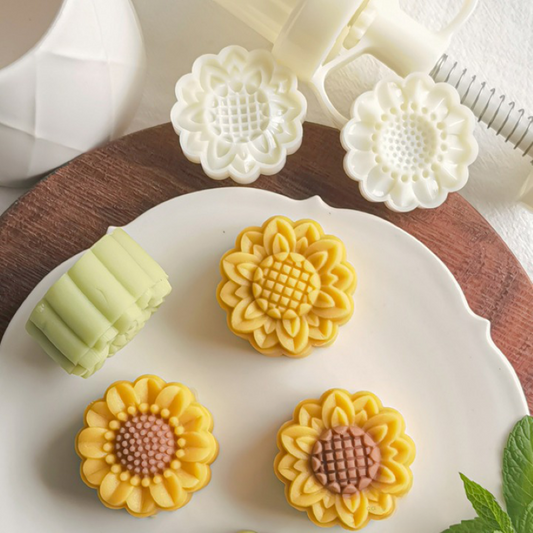 Sunflower Mooncake Mold