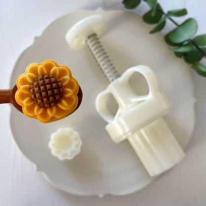 Sunflower Shape Mooncake Mold