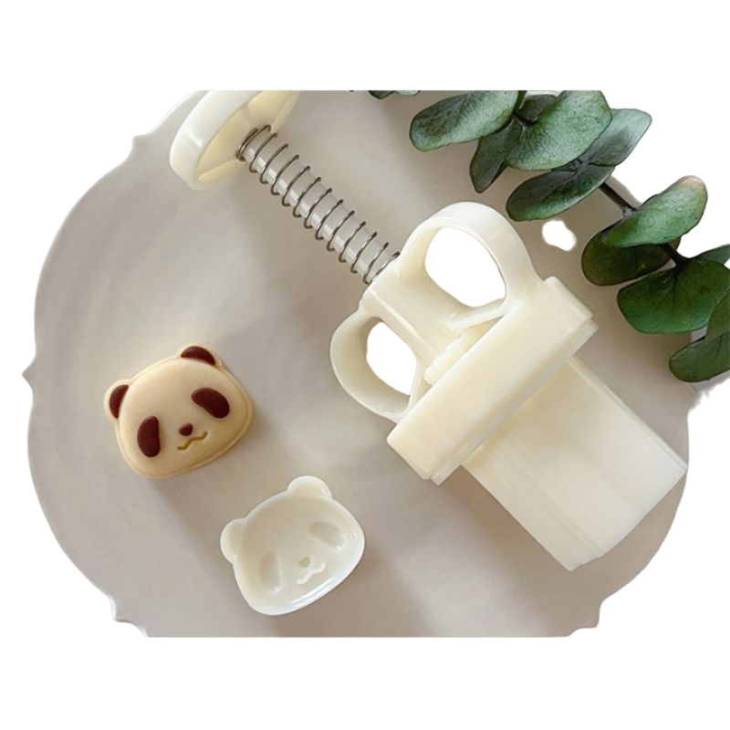 Mini Panda Bamboo Mooncake Mold