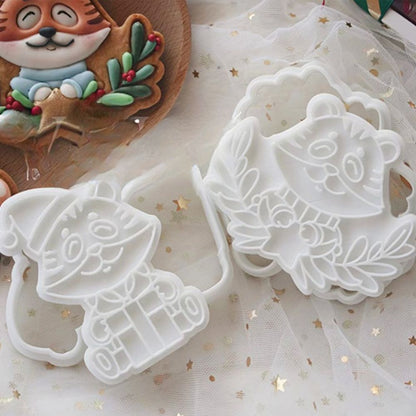 Tiger Shape Biscuit Mold Cookie Mold