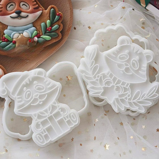 Tiger Shaped Biscuit Mold