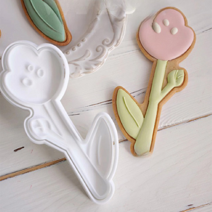 Tulip Frosting Cookie Mold