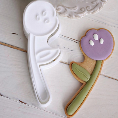 Tulip Frosting Cookie Mold