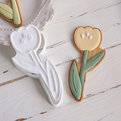 Tulip Frosting Cookie Mold