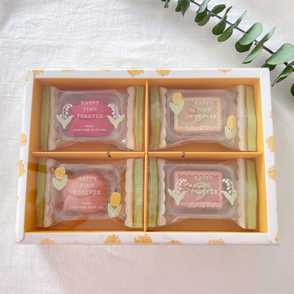 Tulip Mooncake Packaging Box