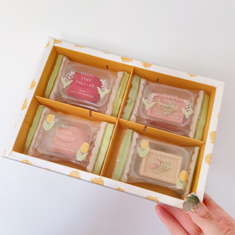 Tulip Mooncake Packaging Box