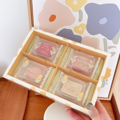 Tulip Mooncake Packaging Box