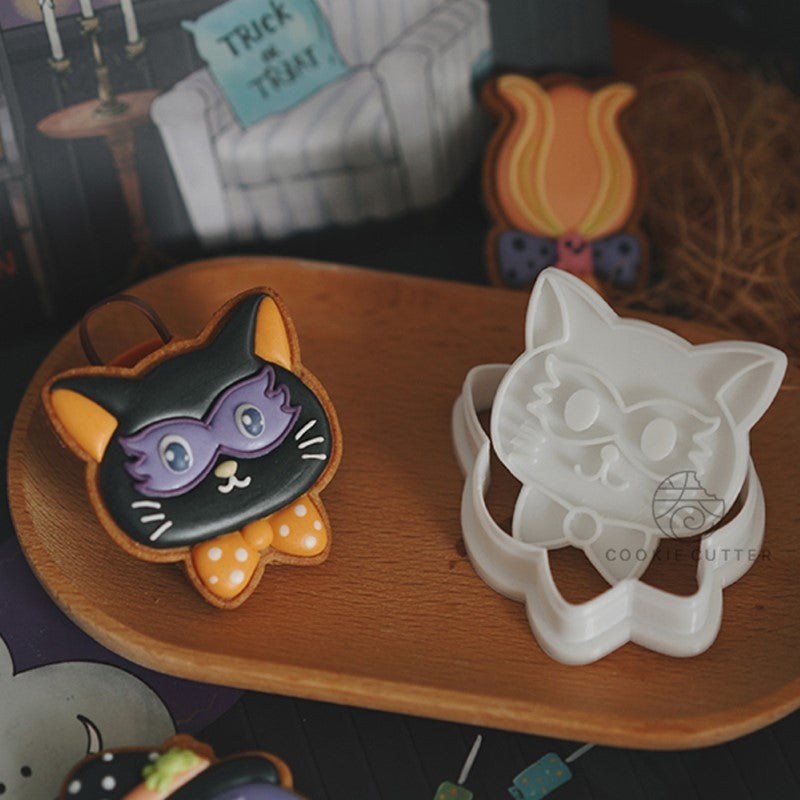 Witch Cat Halloween Mold