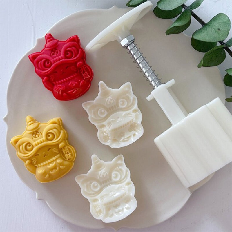 Lion Mooncake Mold