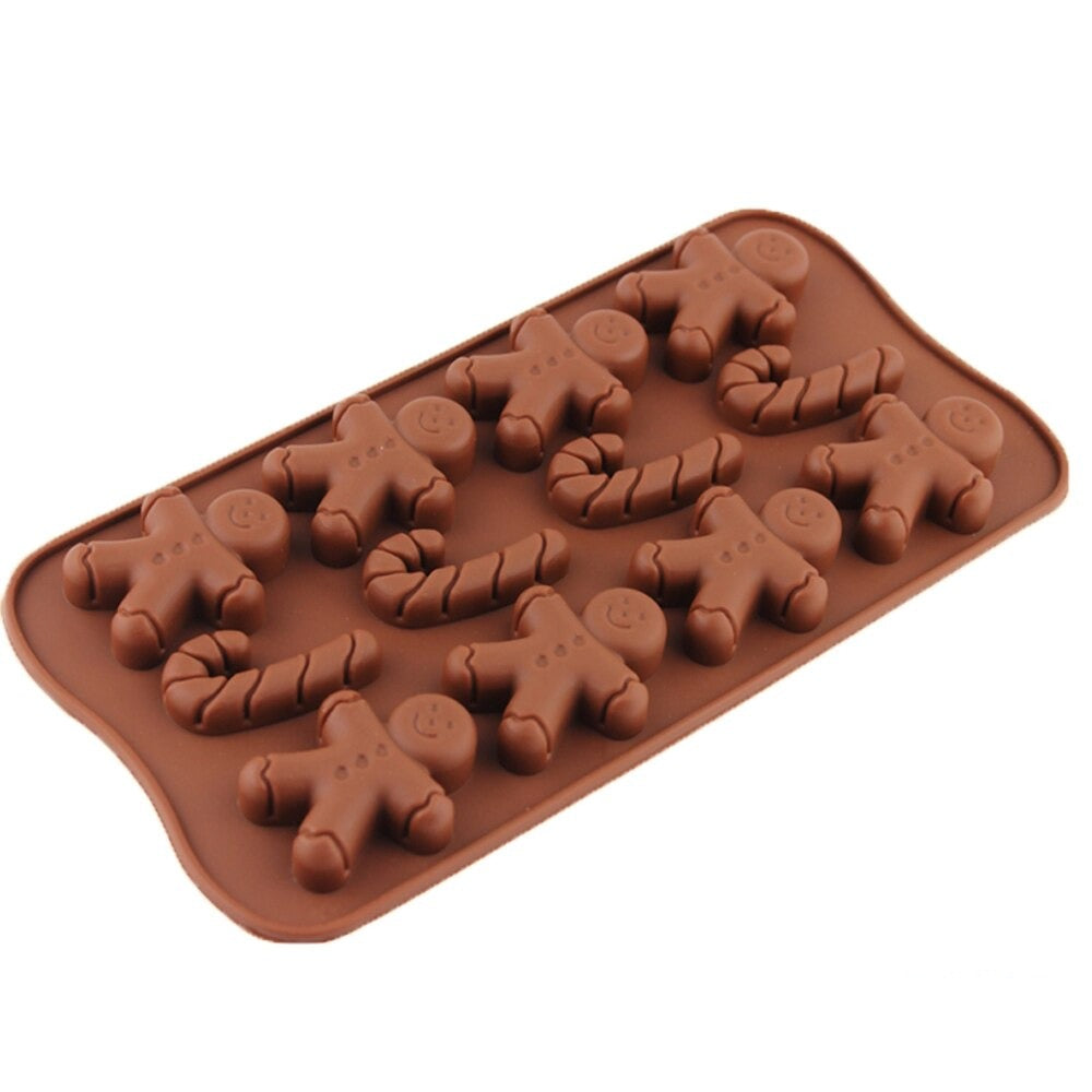 Christmas Silicone Chocolate And Fondant Mold