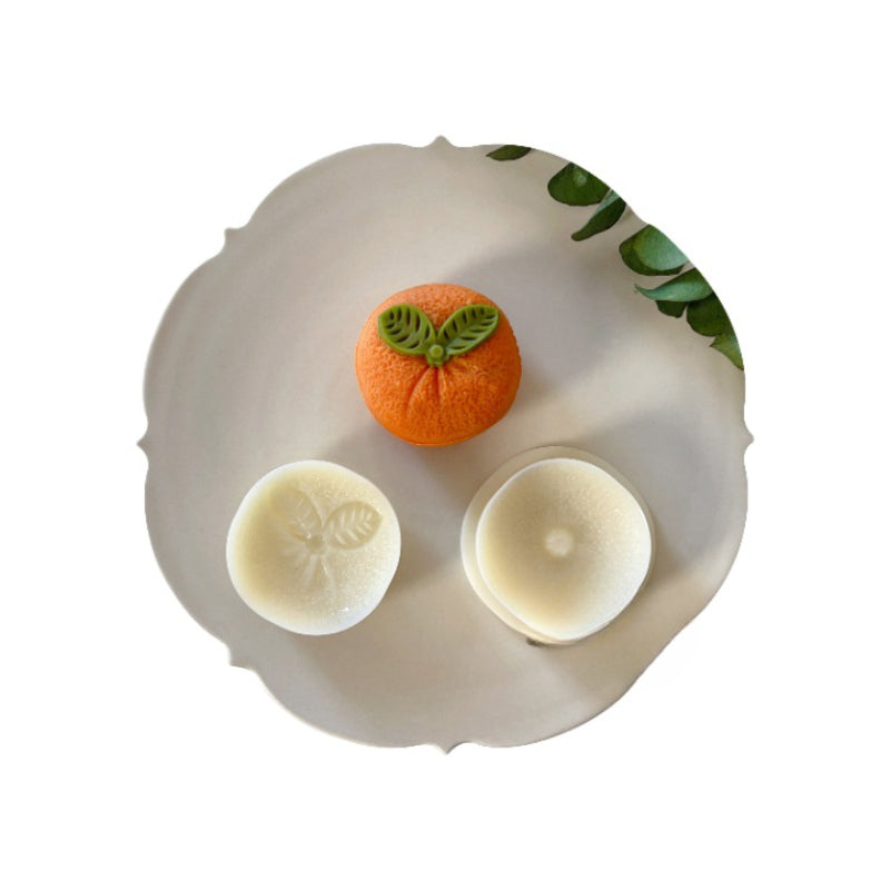 Tangerine Shape Moon Cake Mold Fruit