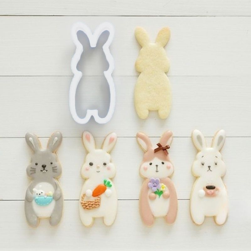 Cartoon Rabbit Carrot Shape Baking Tools