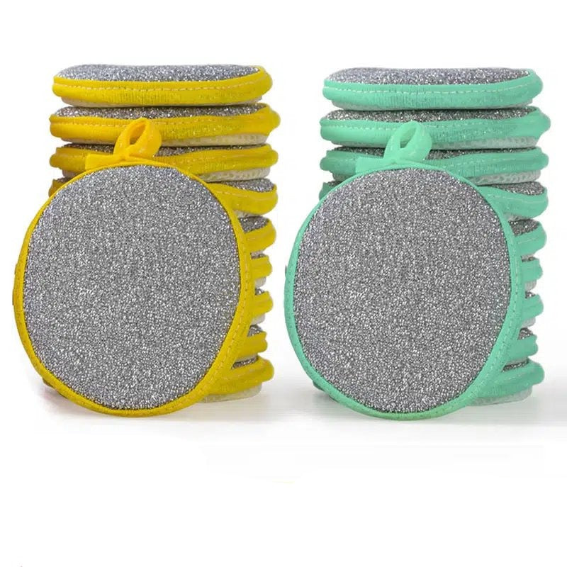 Double Side Dishwashing Sponge