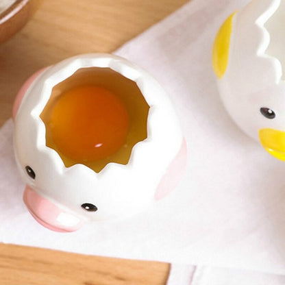 Creative Ceramic Egg White Yolk Separator