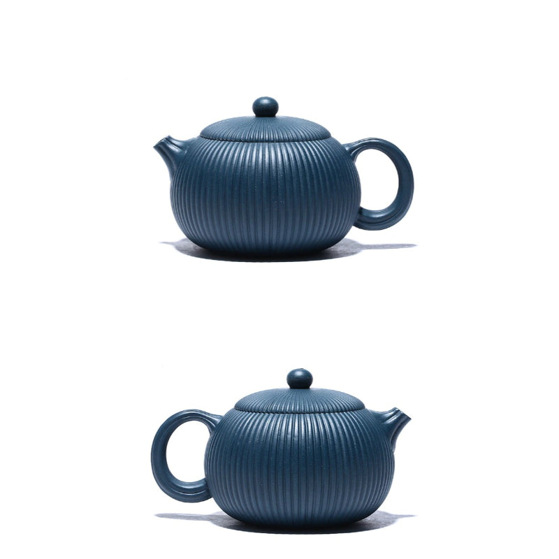 Azure Clay Kettle Teapot