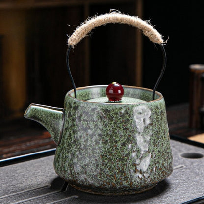 Retro Stone Ceramic Tea Pot