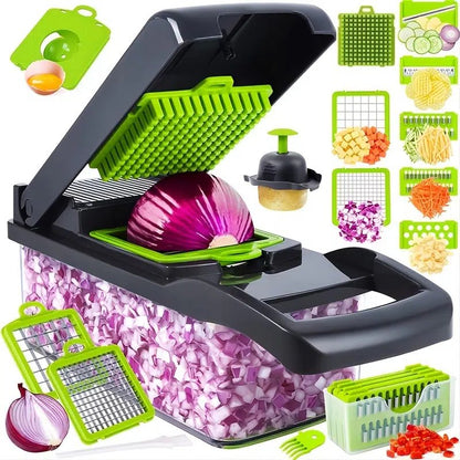 8 Blades Vegetable Food Chopper