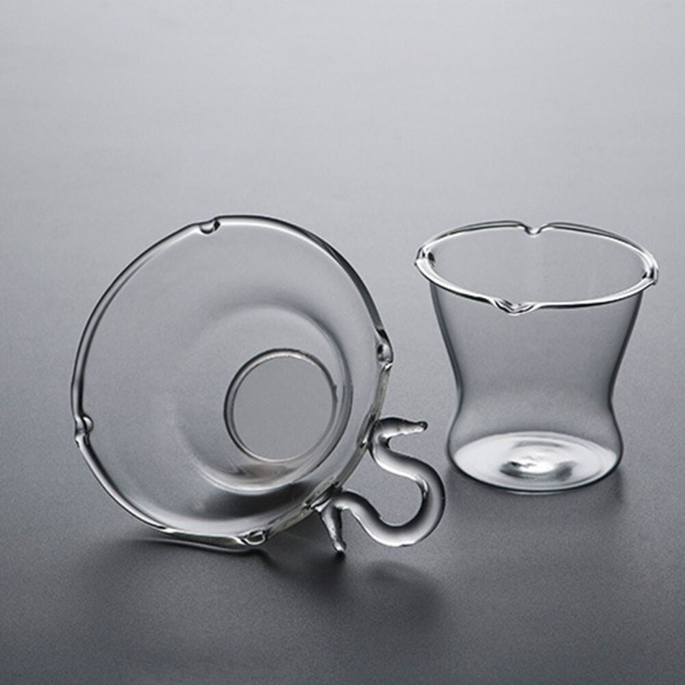 Tea Leaf Strainer Glass