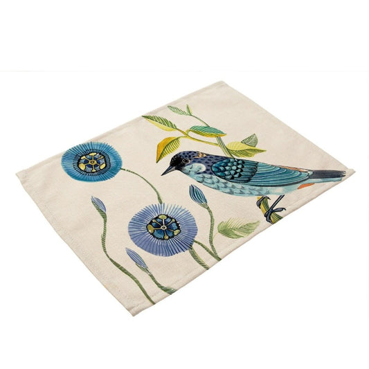 Bird Pattern Table Mat