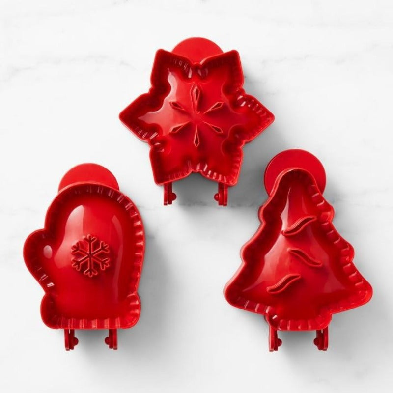 3PCS Christmas Biscuit Mould Set