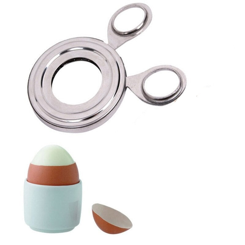 Stainless Steel Convenient Hard-Boiled Egg Shell