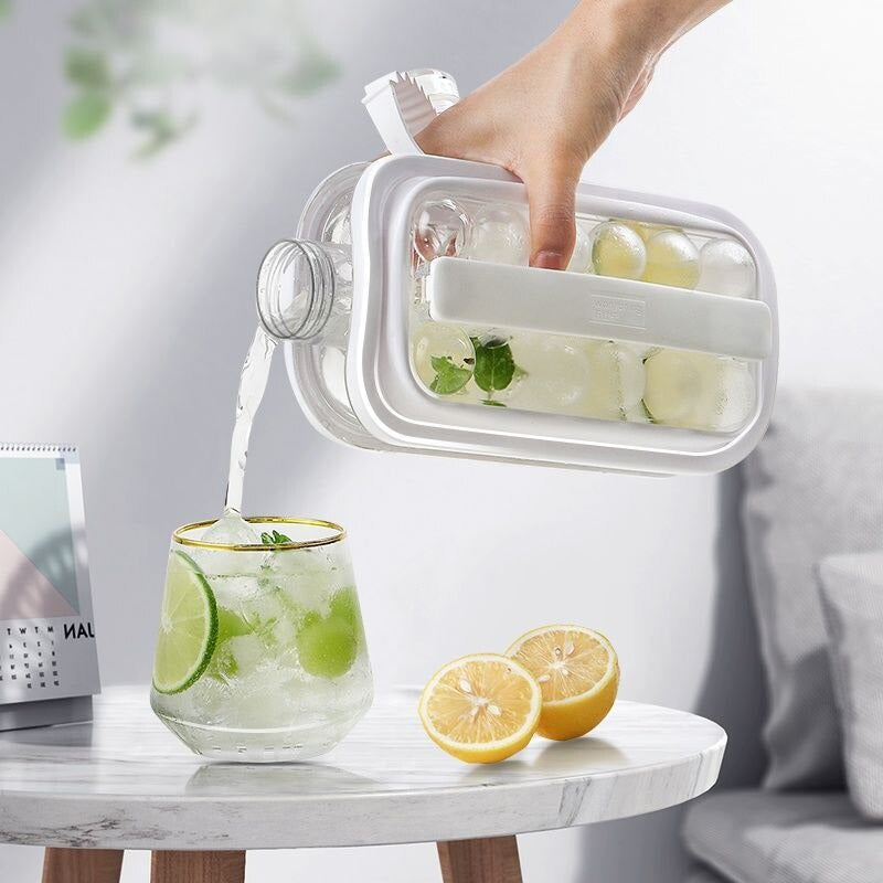 Portable Two-In-One Ice Maker Jug