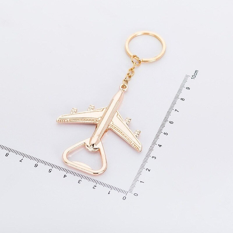 Aircraft Key Chain Bottle Opener