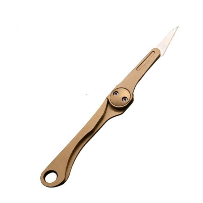 Brass Key Chain With Portable Tool