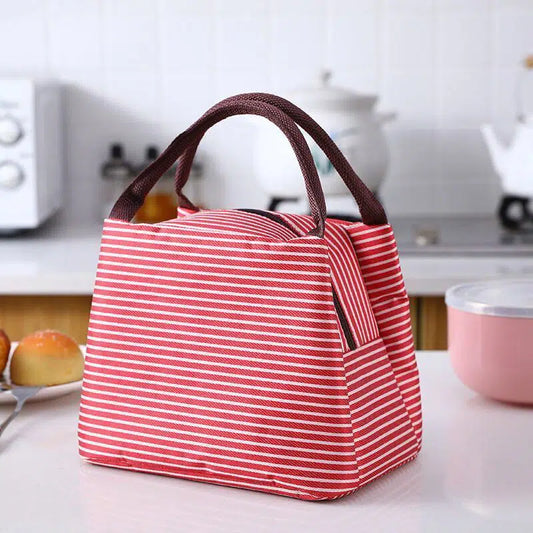 Trumpet Striped Pattern Lunch Bag