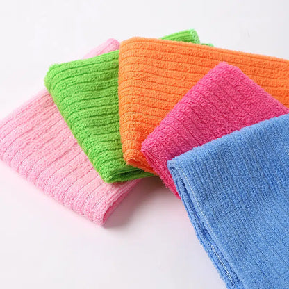 Multicolor Microfiber Cleaning Towels