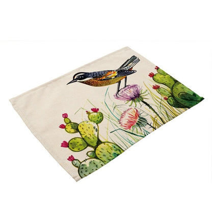 Bird Pattern Table Mat