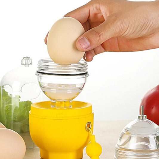 Hand Powered Egg Maker & Yolk White Mixer