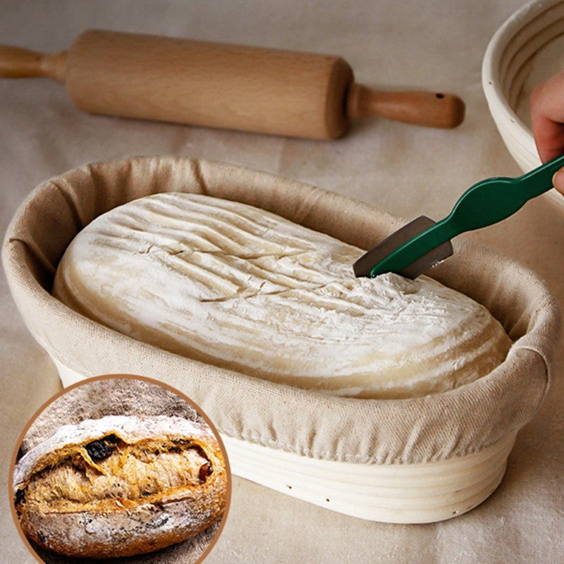 Oval Shaped Dough Proofing Basket