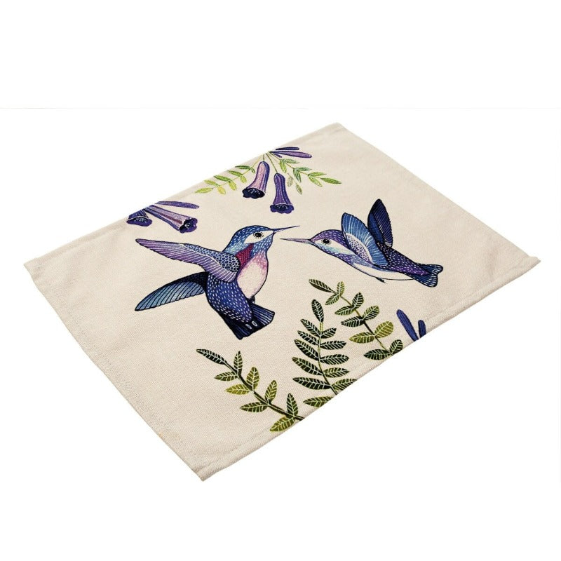 Bird Pattern Table Mat