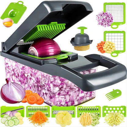 8 Blades Vegetable Food Chopper