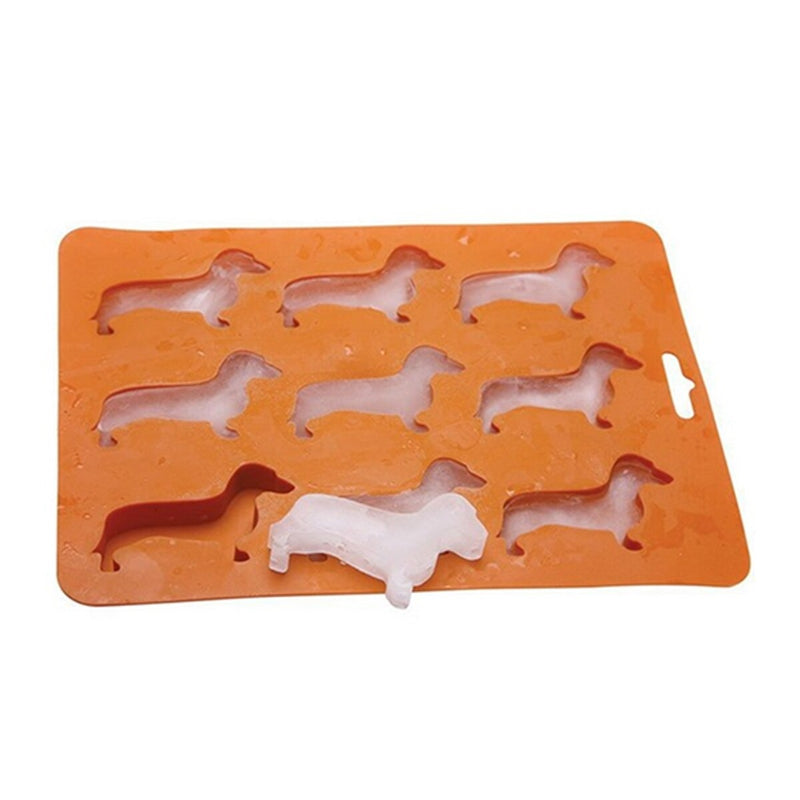 Dachshund Dog Shaped Silicone Ice Cube