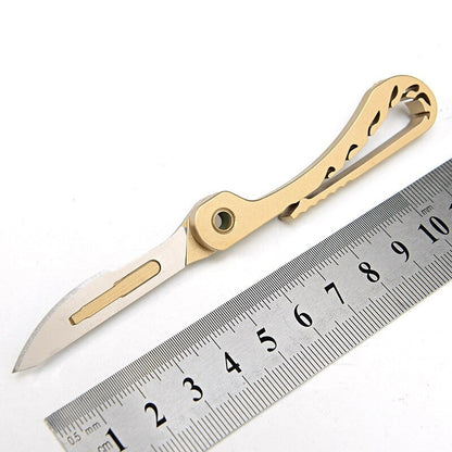 Brass Key Chain With Portable Tool