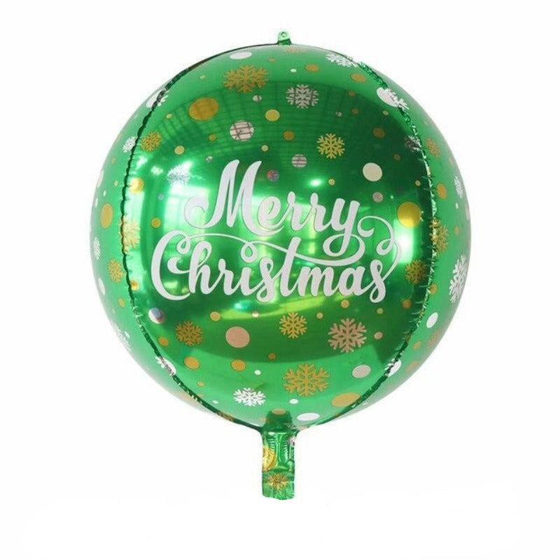 Merry Christmas Ballons Decoratives