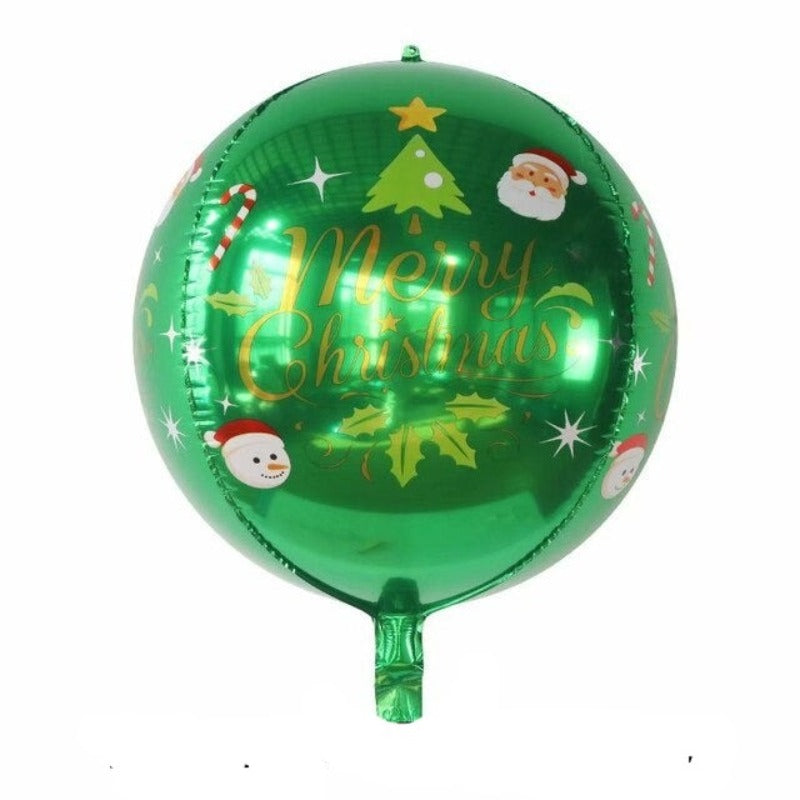 Merry Christmas Ballons Decoratives