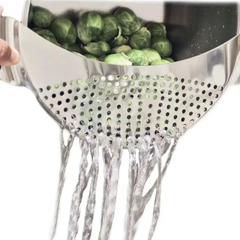 Stainless Steel Kitchen Pot Strainer