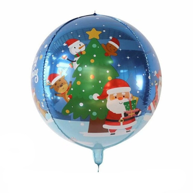 Merry Christmas Ballons Decoratives